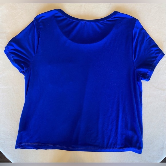 Splendid Classic Blue Oversized Tee - Picture 2 of 4